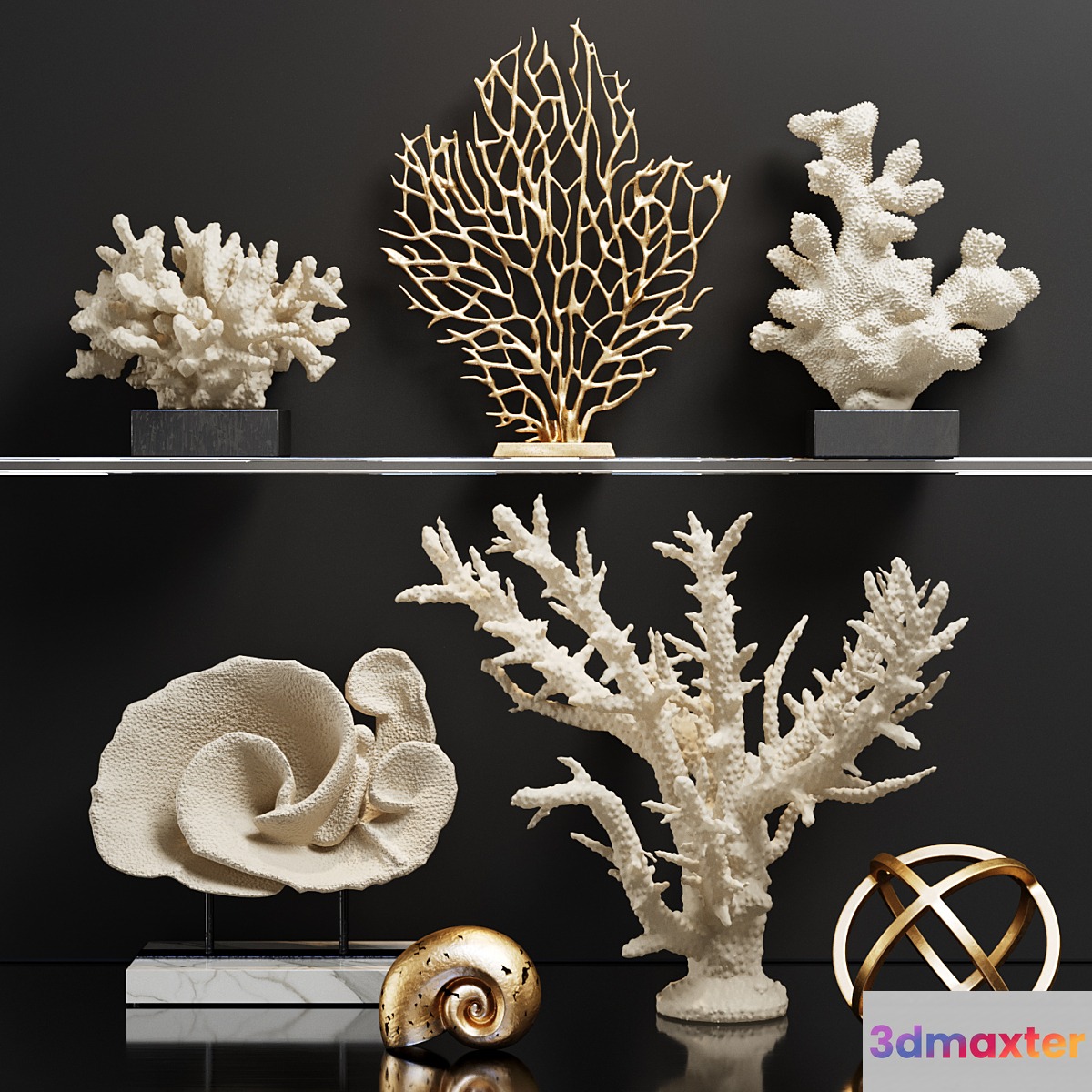 Decor Set 43 3D Max