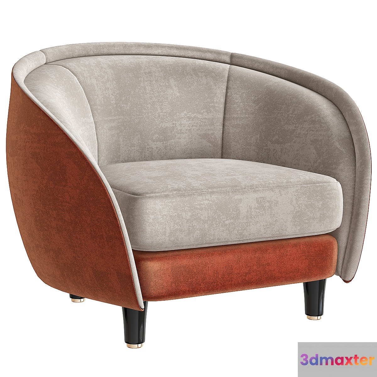 Revers Lounge Chair by Gubi