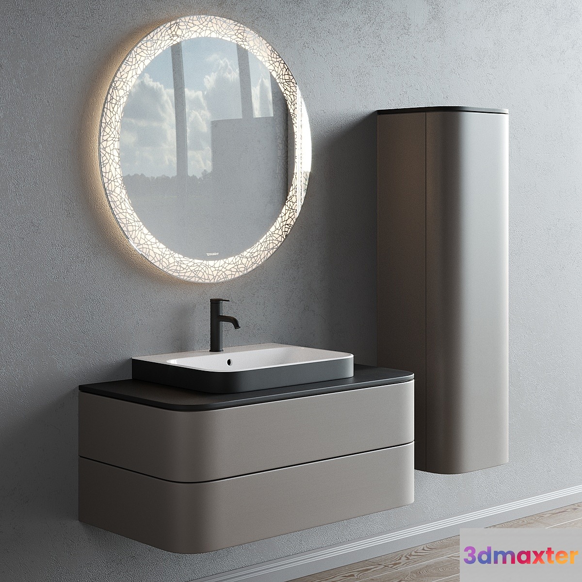 Duravit HAPPY D.2 PLUS | Single vanity unit - No.2
