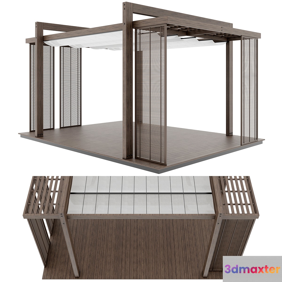 Pergola - No.5 3D Max