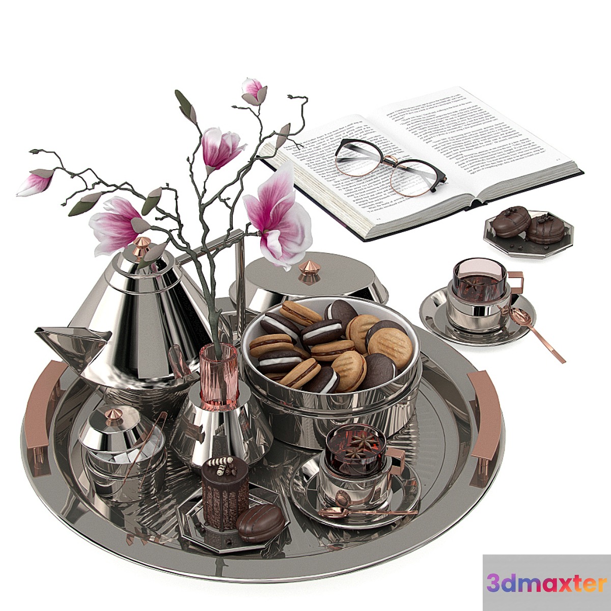 Decorative set 3D Max