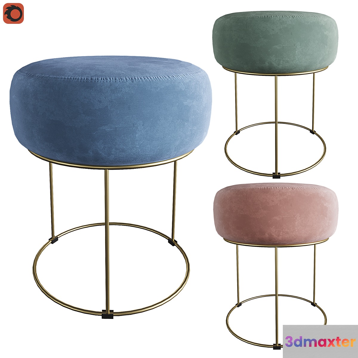 Pouf Luxore La Redoute
