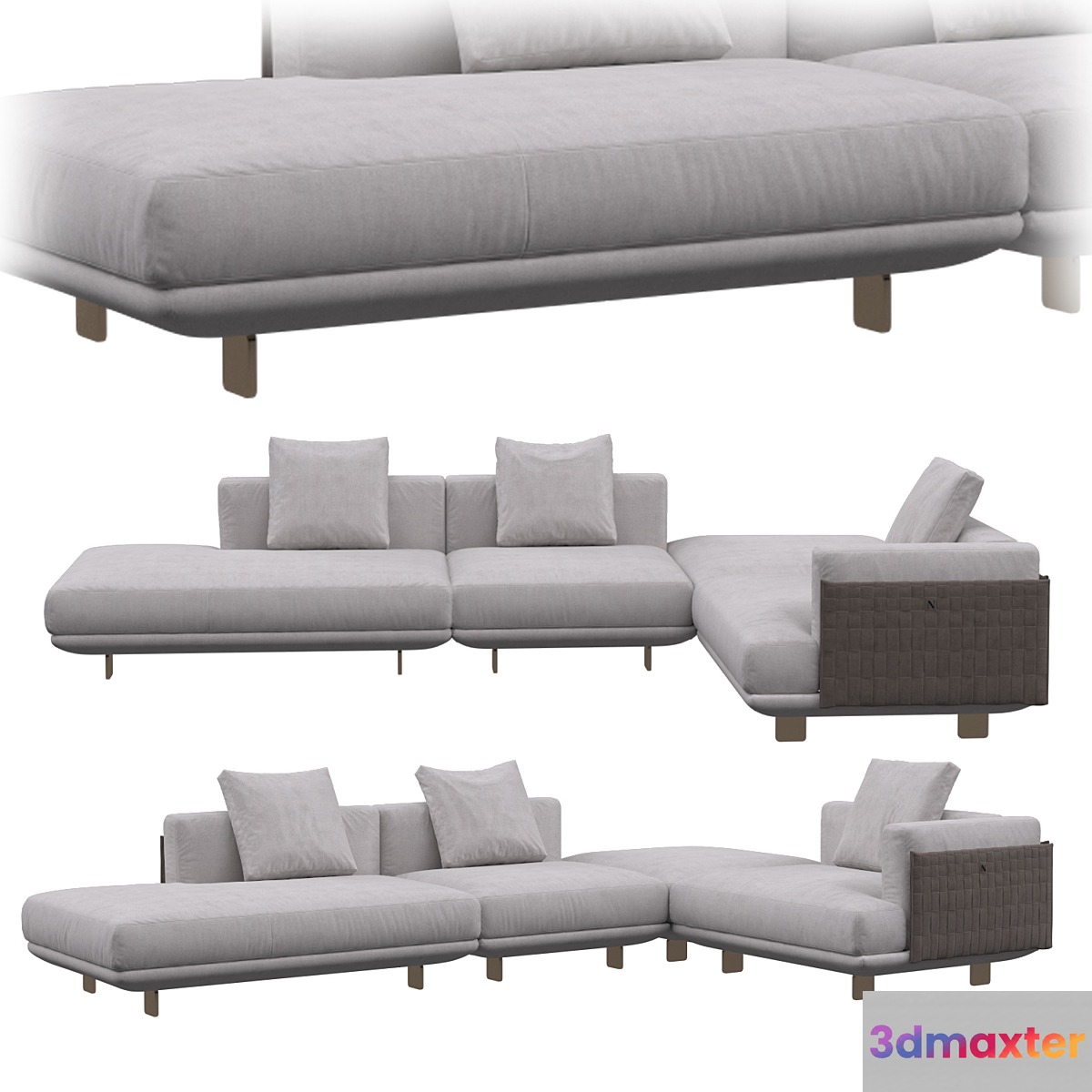 Natuzzi Campus Sofa - No.3