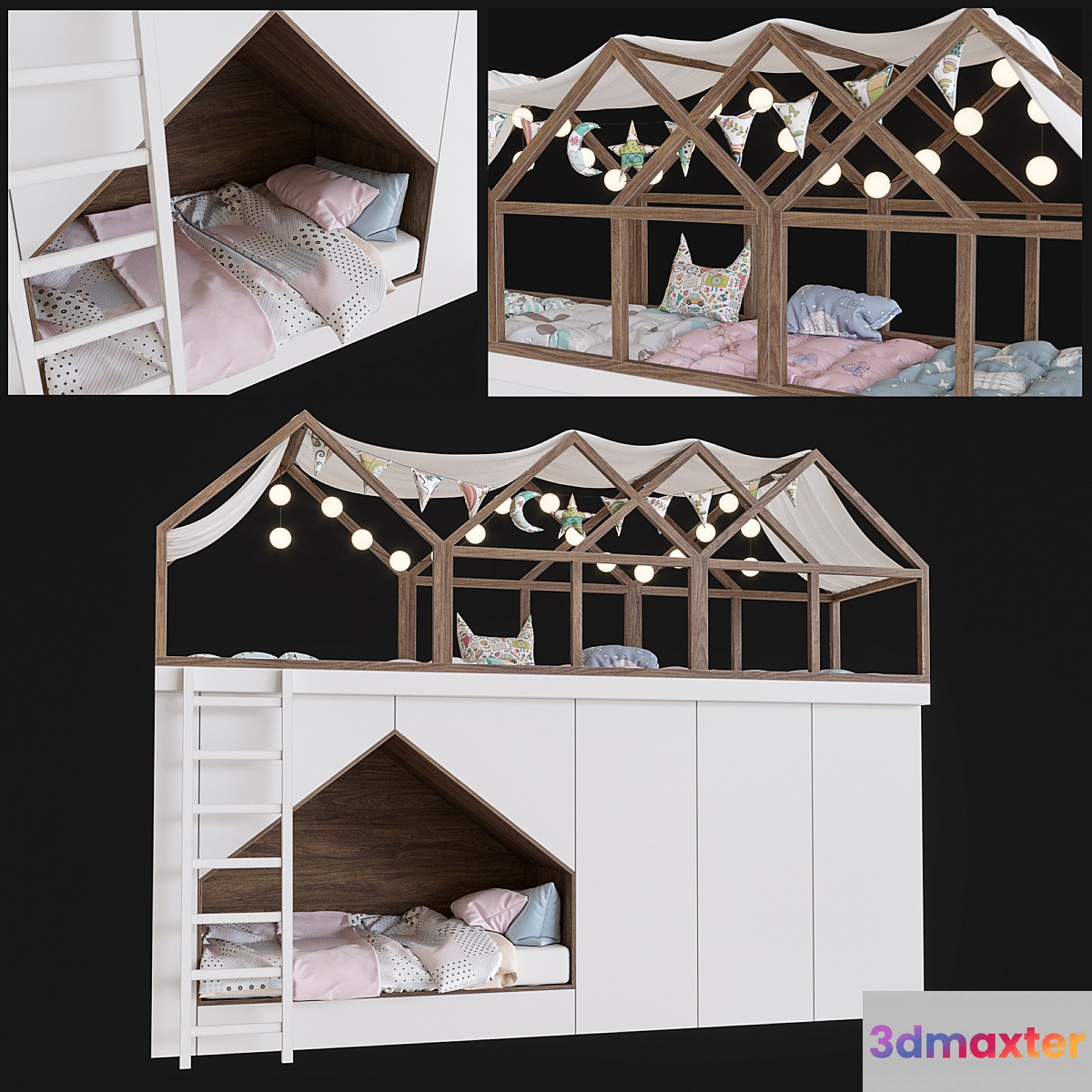 Furniture for the nursery 3D Max