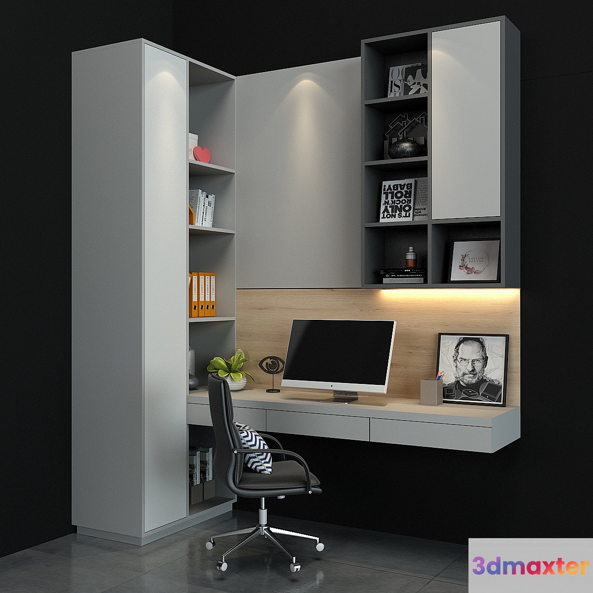 Cabinet Furniture_020 3D Max