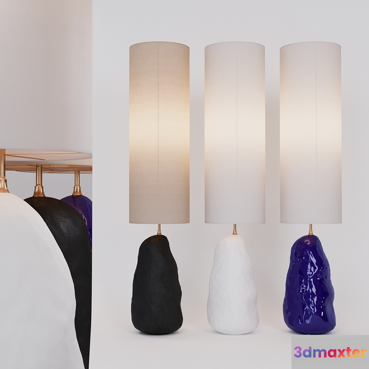 Hebe Lamp Base Large ferm living 3D Max