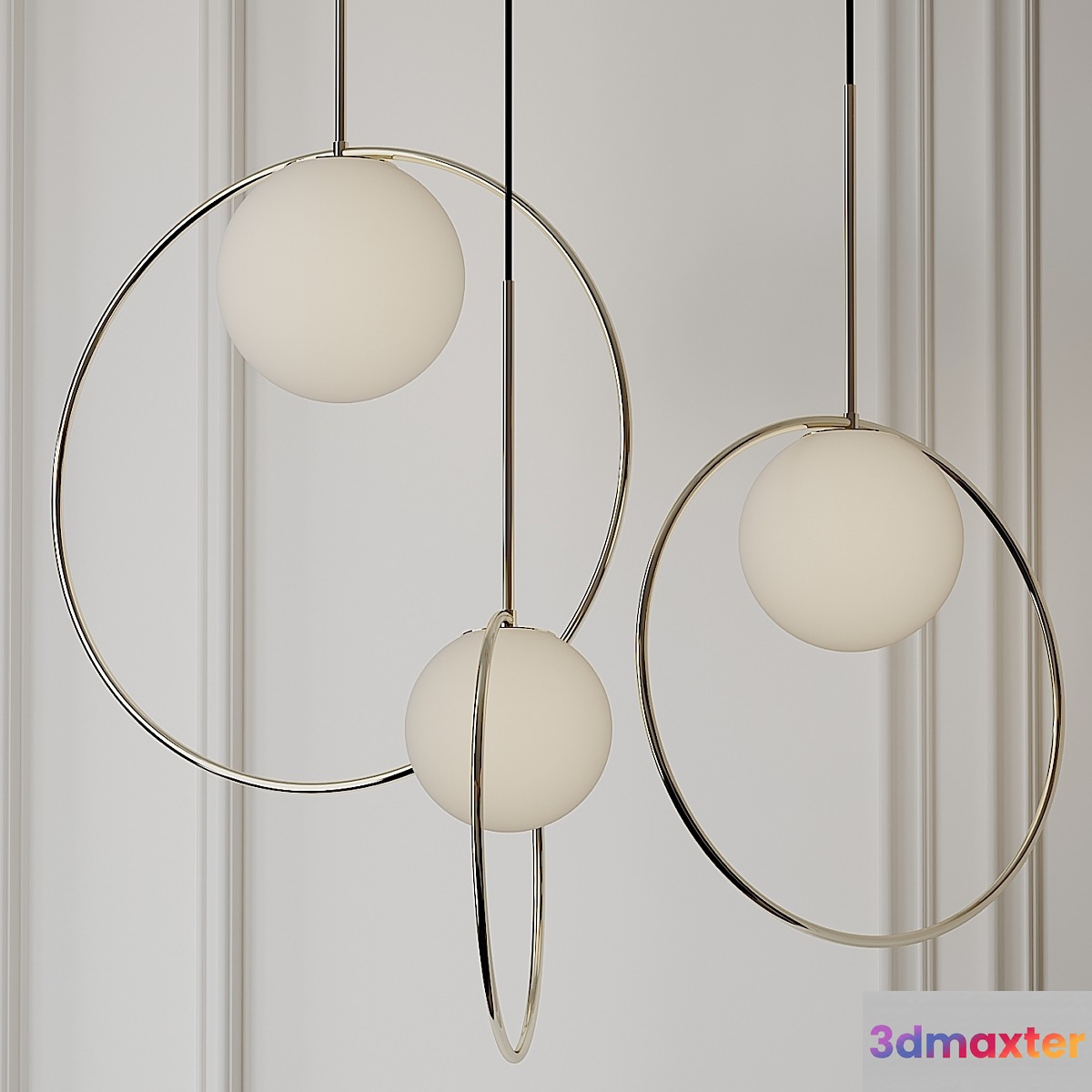 Bola Halo LED Pendant By Pablo Designs