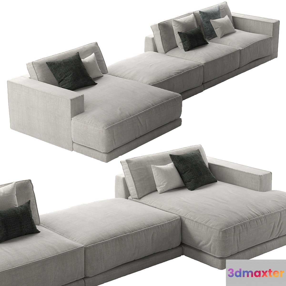 Suite Casamilano Sofa-2 3D Max