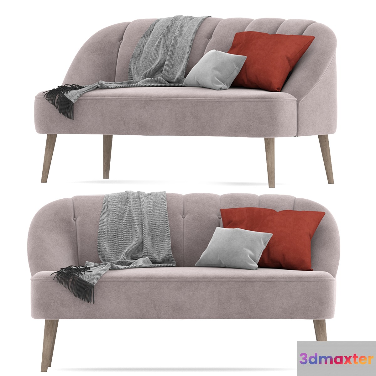 Sofa MONA 3D Max