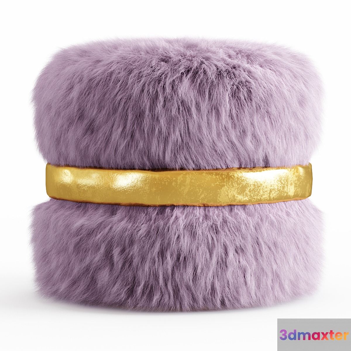 Layton Ottoman Fur
