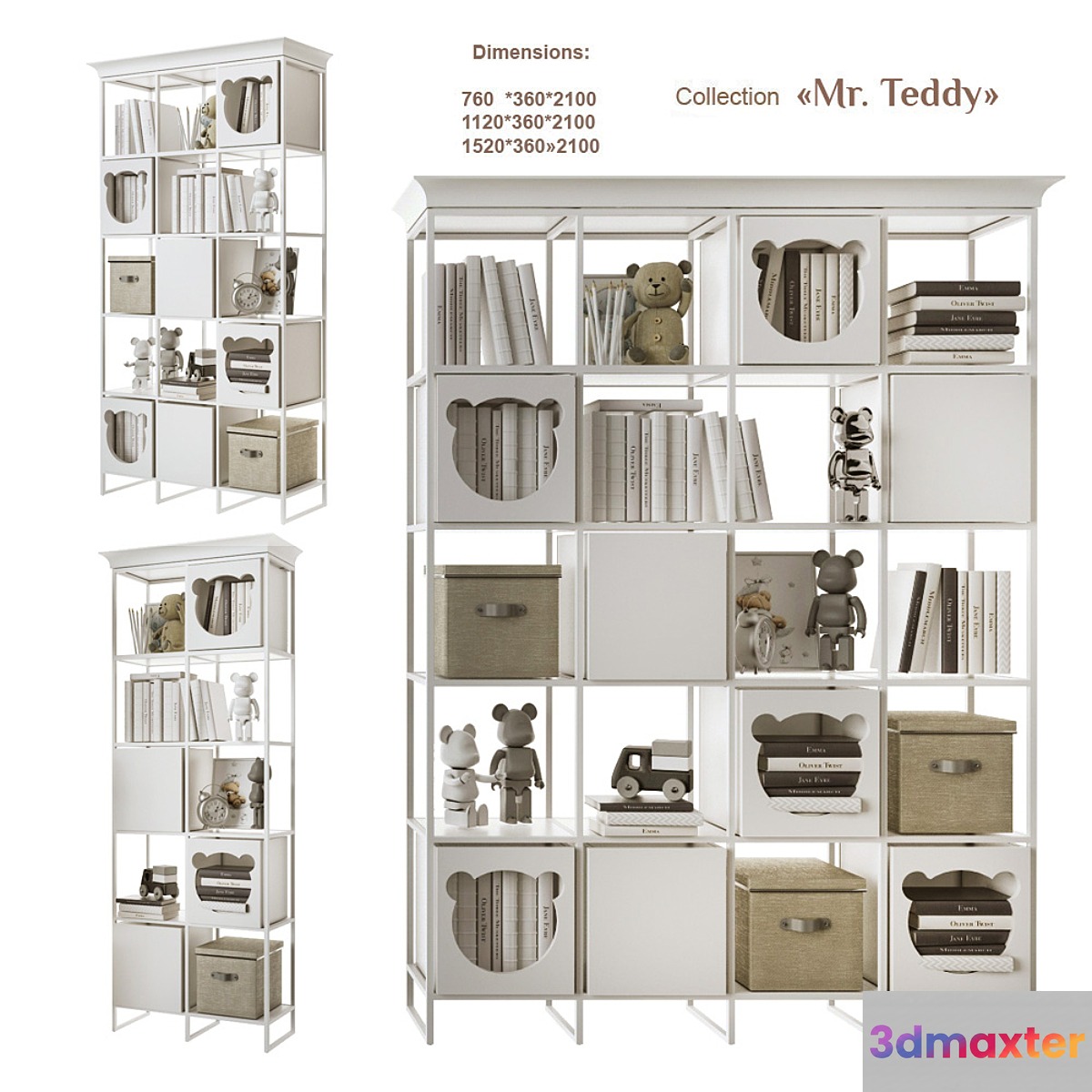 EFI Kid Concept _ Mr. Teddy shelving - No.2