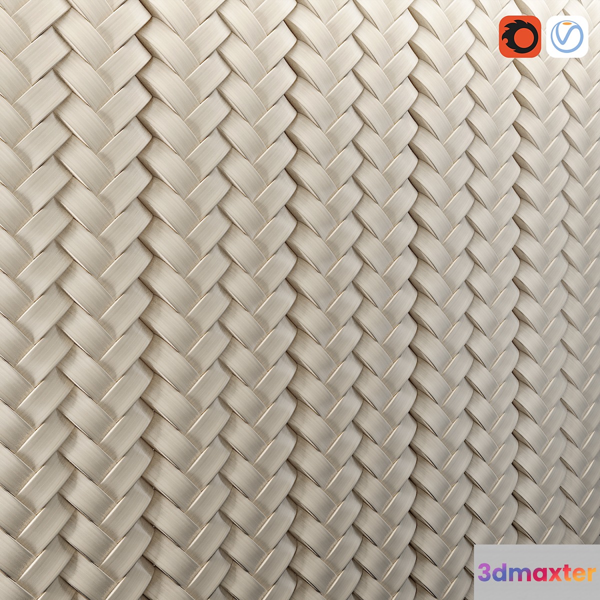 Weav decor panel 3D Max
