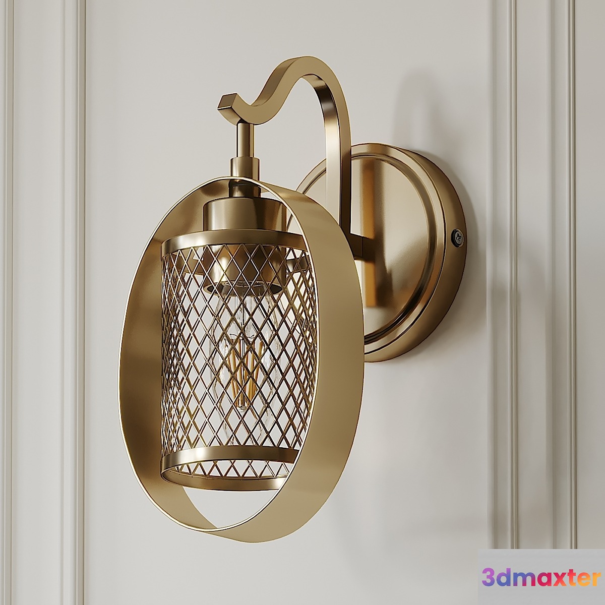 Salyers 1-Light Armed Sconce by Wrought Studio