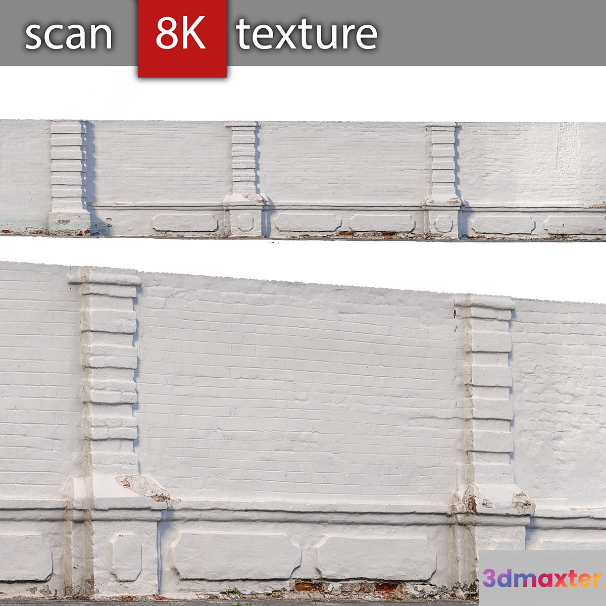 Brick wall 14 3D Max