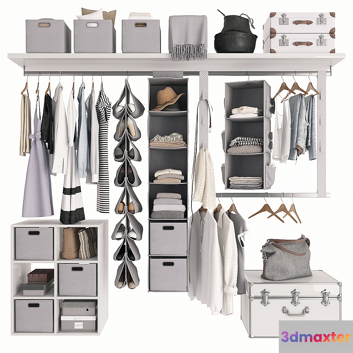 Wardrobe 3D Max