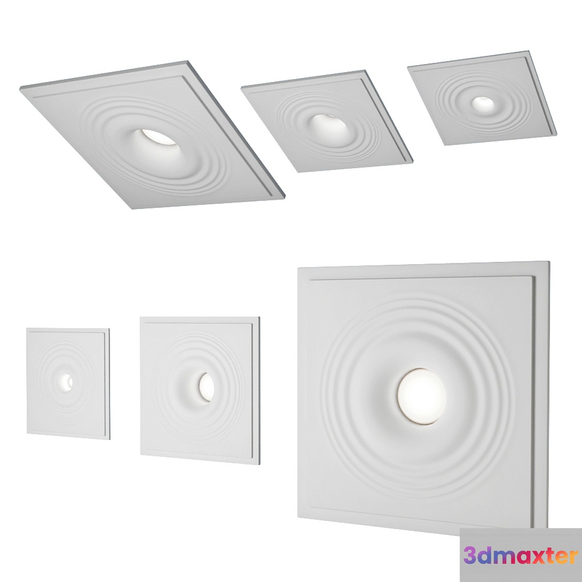 Flos teardrops 3D Max