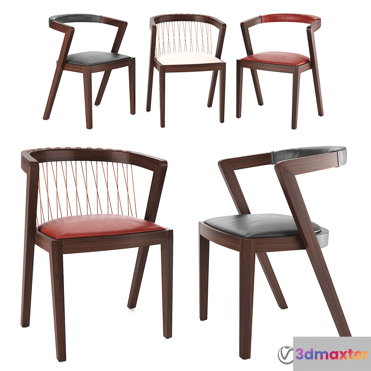 Livoni string chair 3D Max