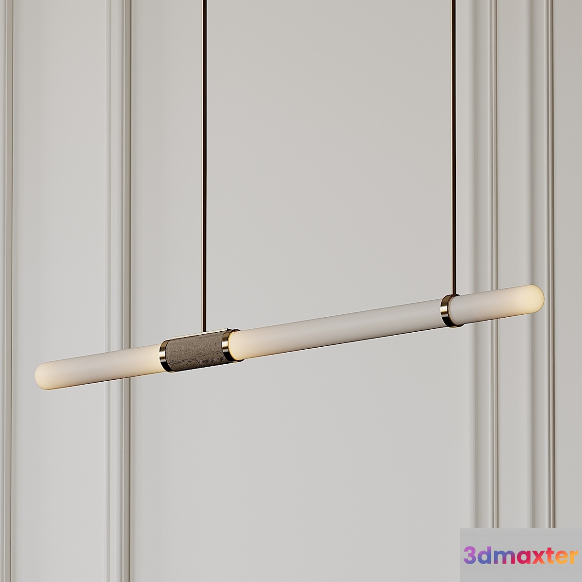 Scandal Long Pendant Lamp by Articolo 3D Max