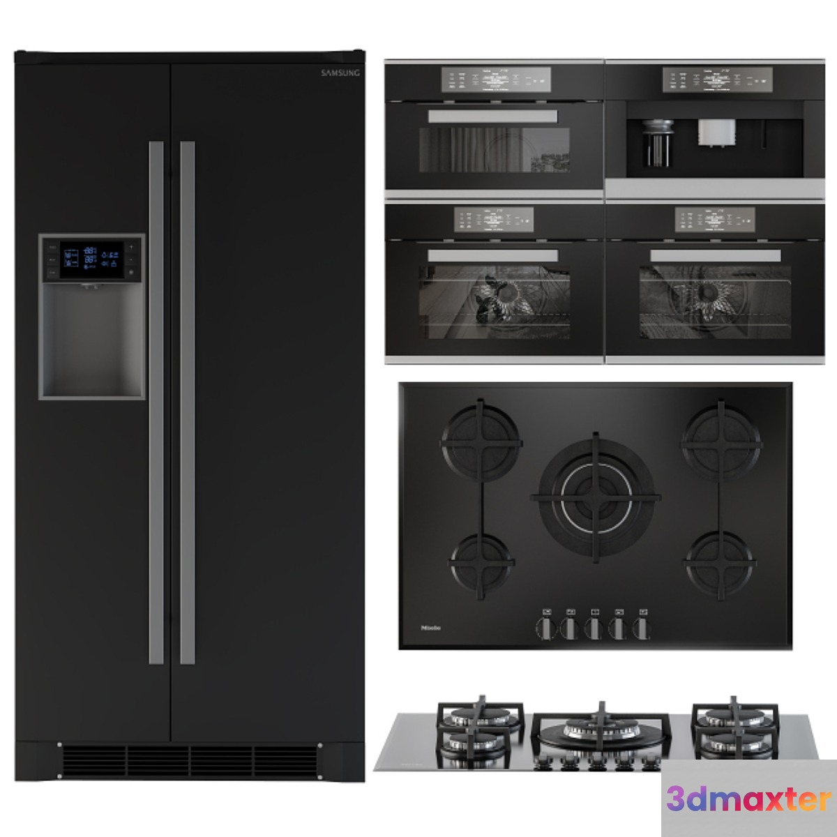 Kitchen Appliance Kit Black