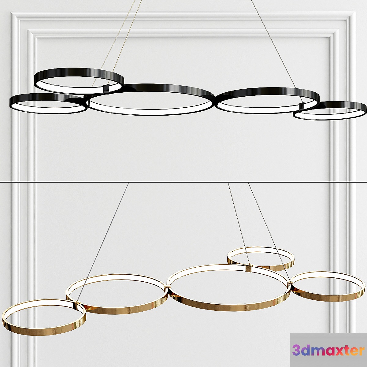 Doveton 5-Light LED 3D Max