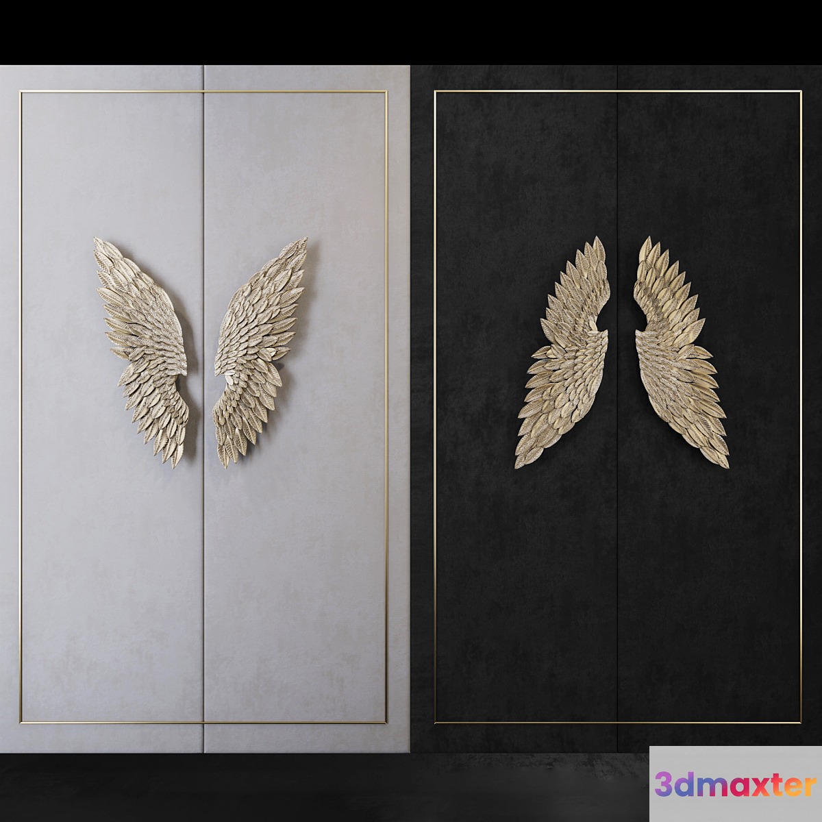 Decorative wall PN39 3D Max