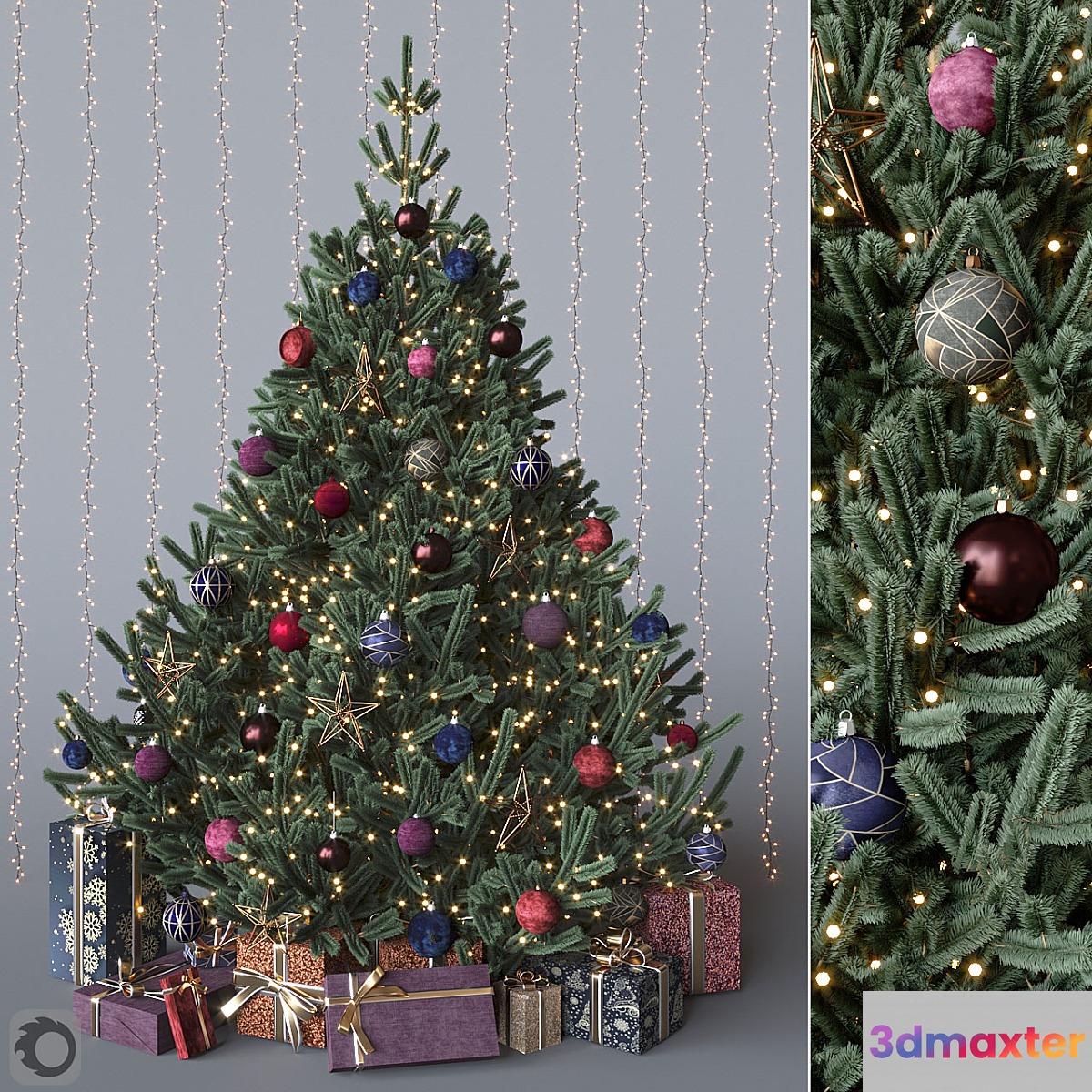 Dark cristmas tree - No.2