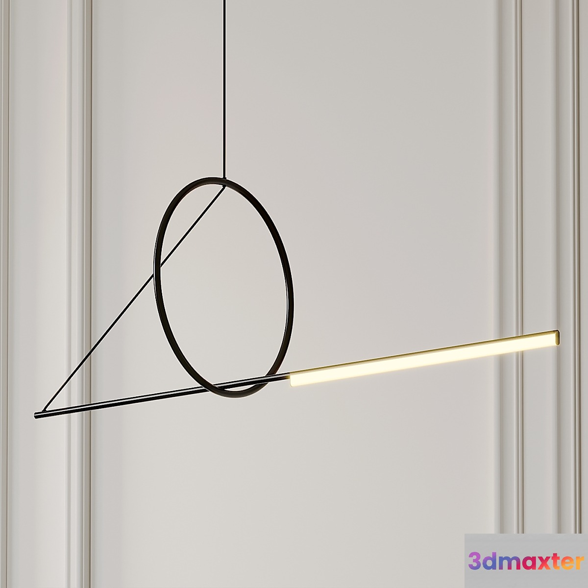Cercle Et Trait Linear Suspension By CVL Luminaires - No.2