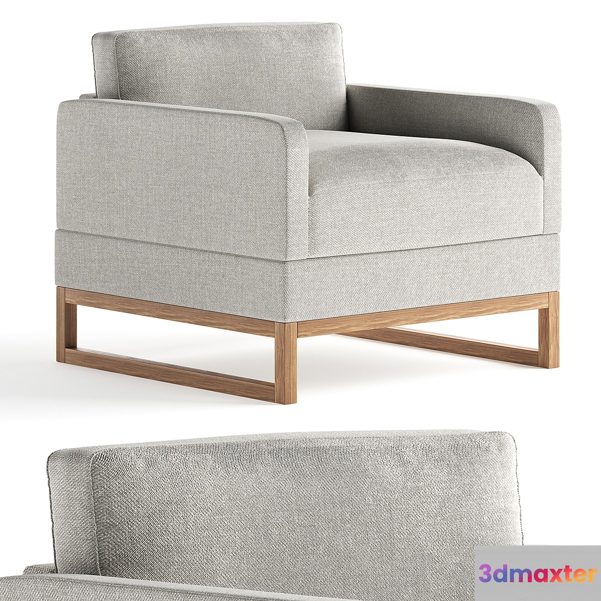 JAMNI Twist Chair 3D Max