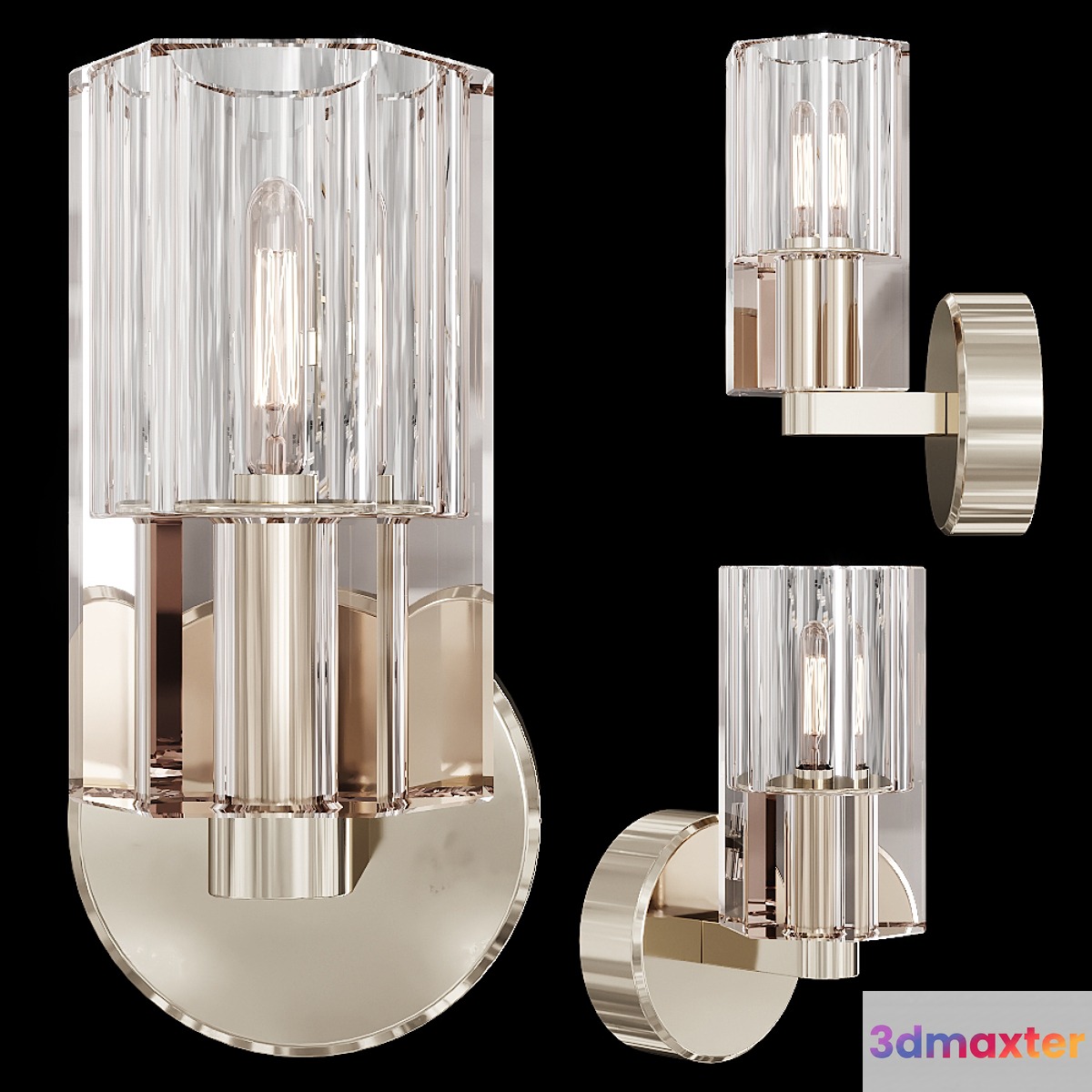 Restoration Hardware ARCACHON SINGLE SCONCE Nickel - No.2