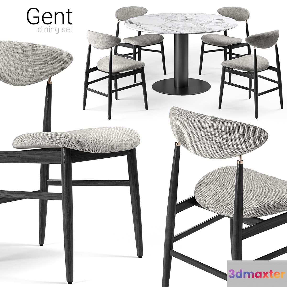 Gubi dining set