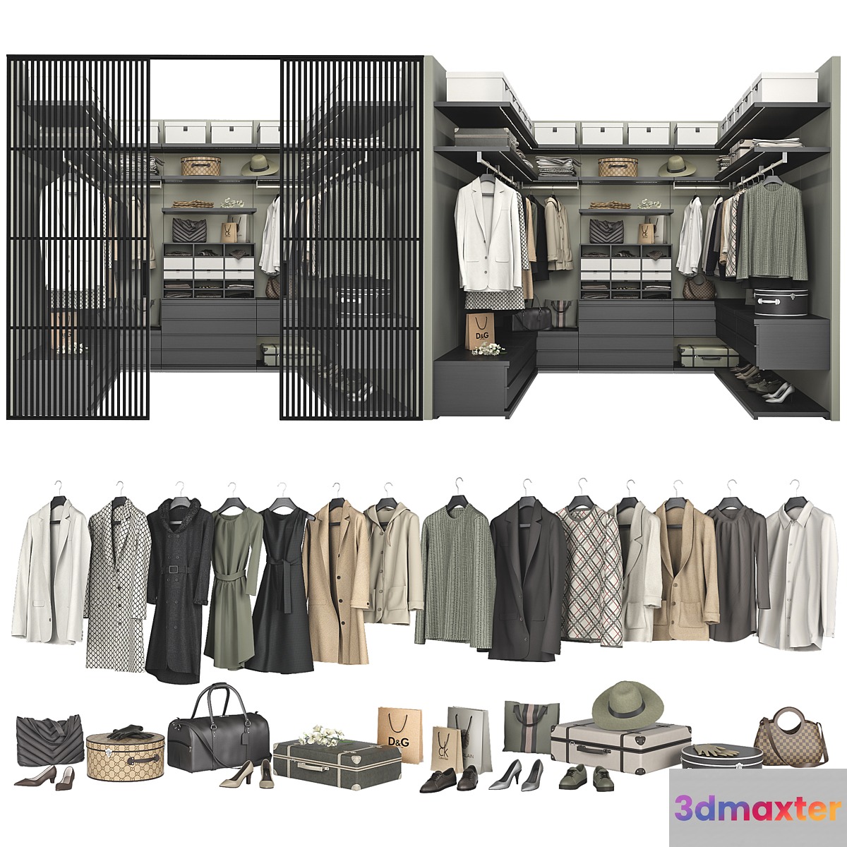 Poliform Ubik Walk-in Closet 4