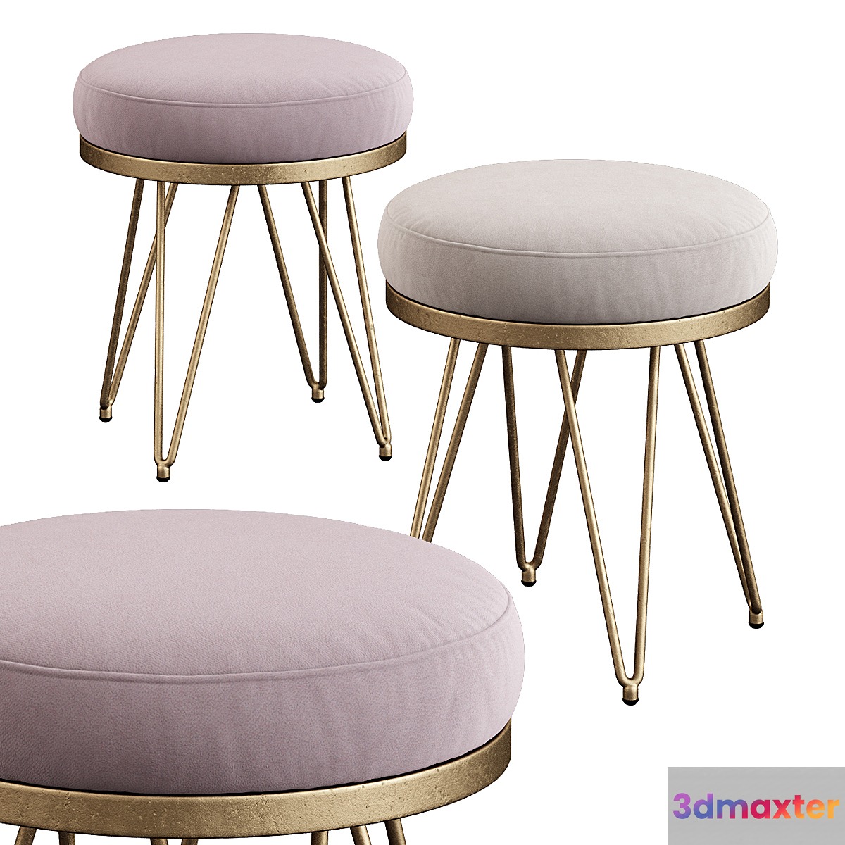 Safavieh _ Jenine Faux Ostrich Round Bench