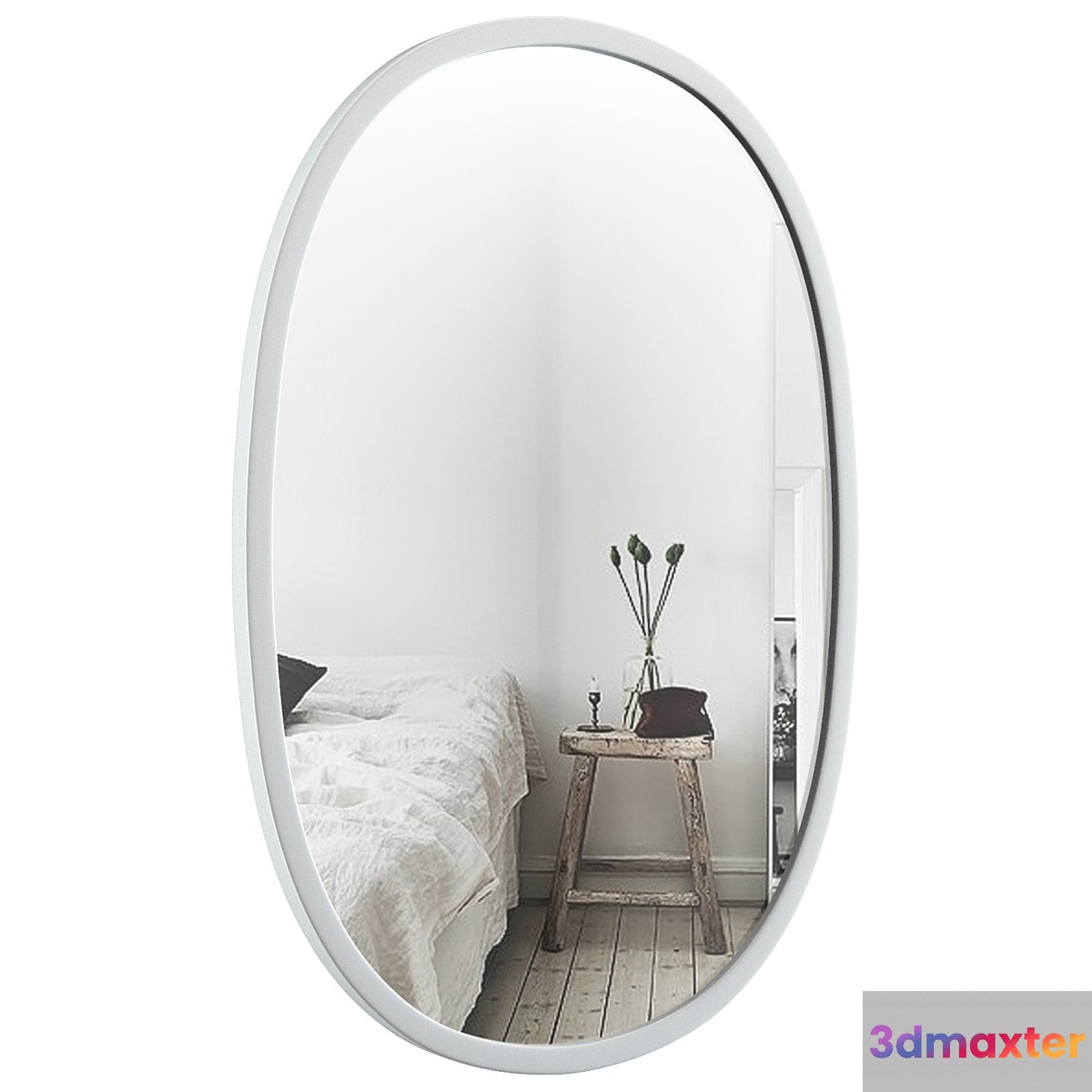 Hub Modern & Contemporary Accent Mirror UMB3504 3D Max