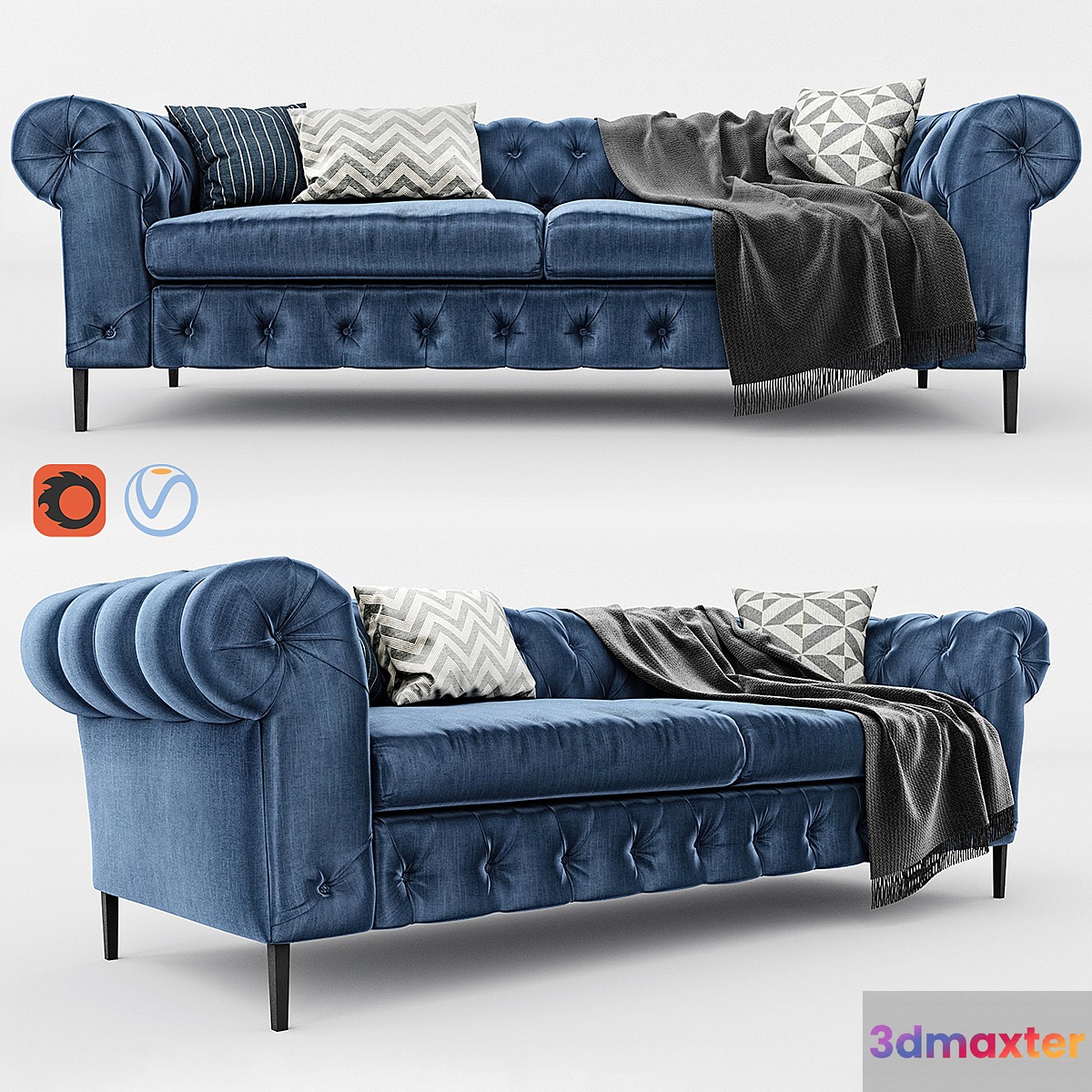 Moe's Canal Sofa: