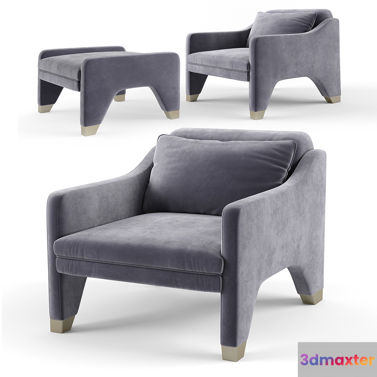 Kelly Hoppen Armchair LYNDON. - No.2