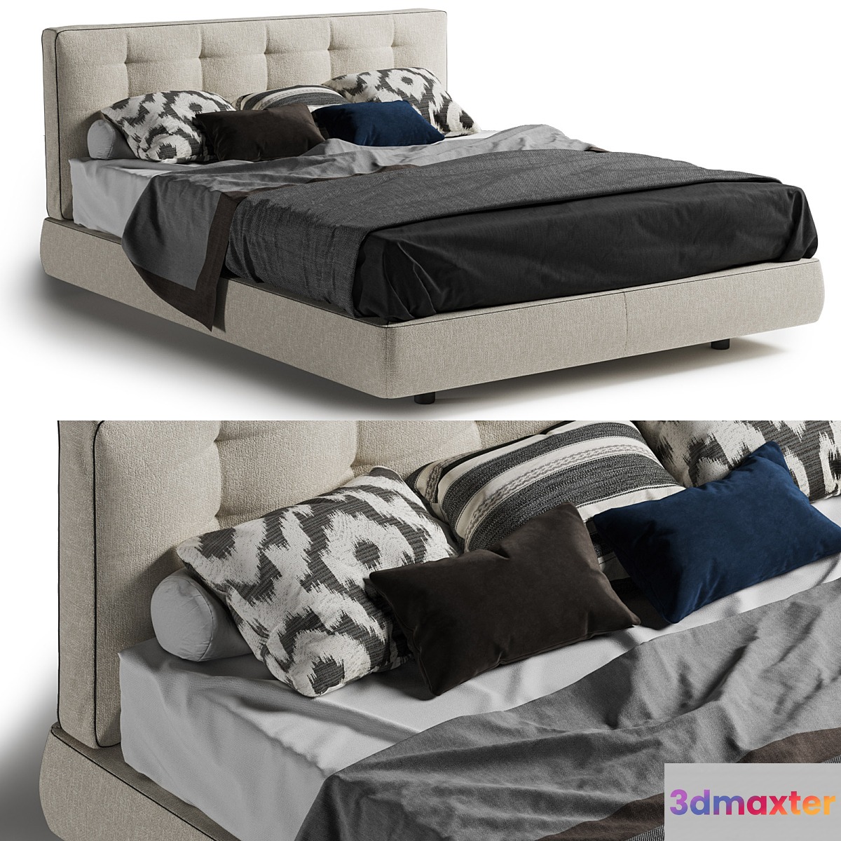 Bed Minotti Bedford Rodolfo Dordoni