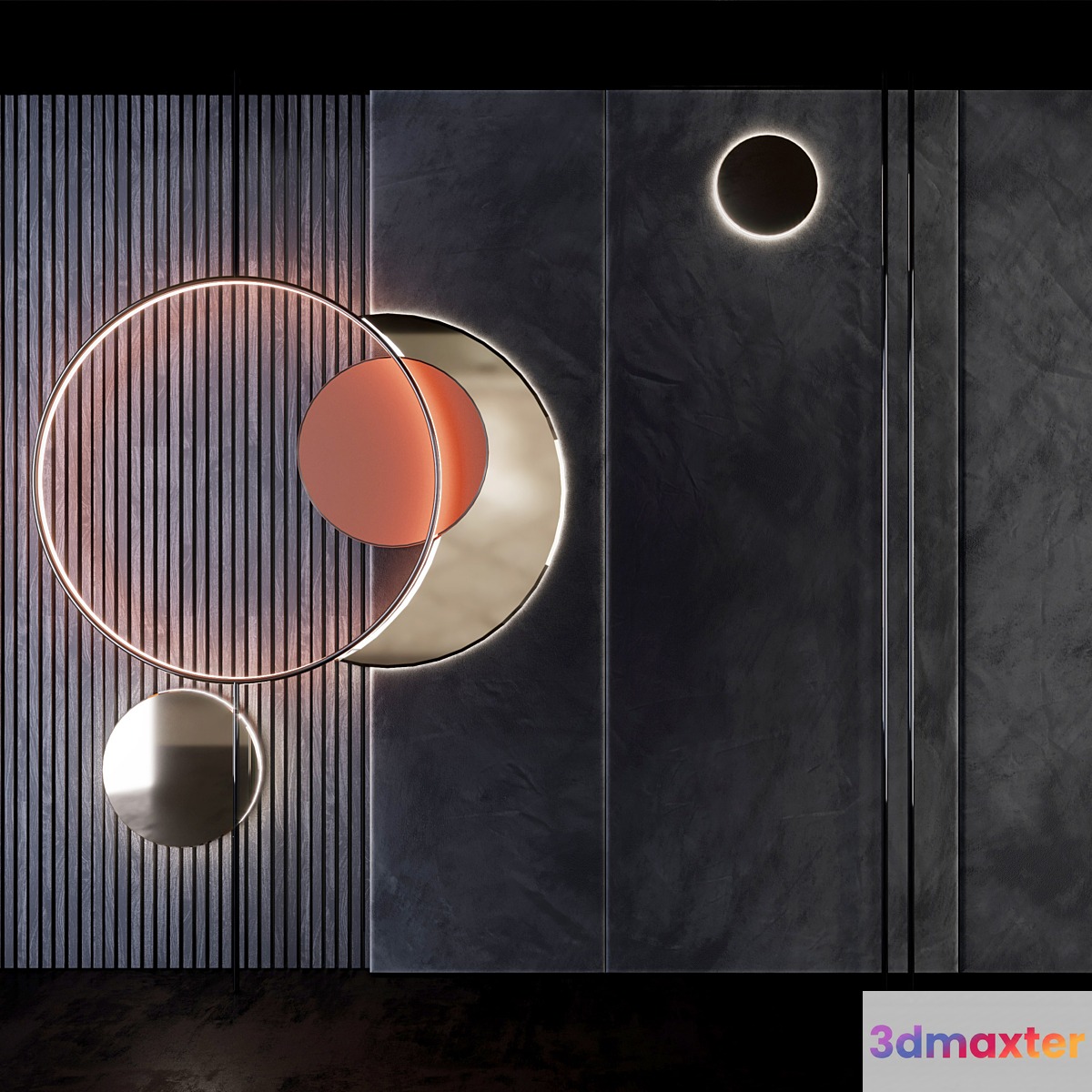 Decorative wall _ PN43 3D Max