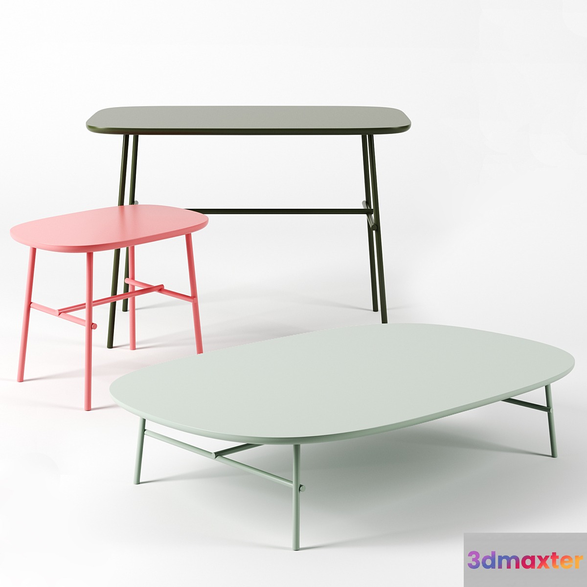 Kelly tables by Tacchini