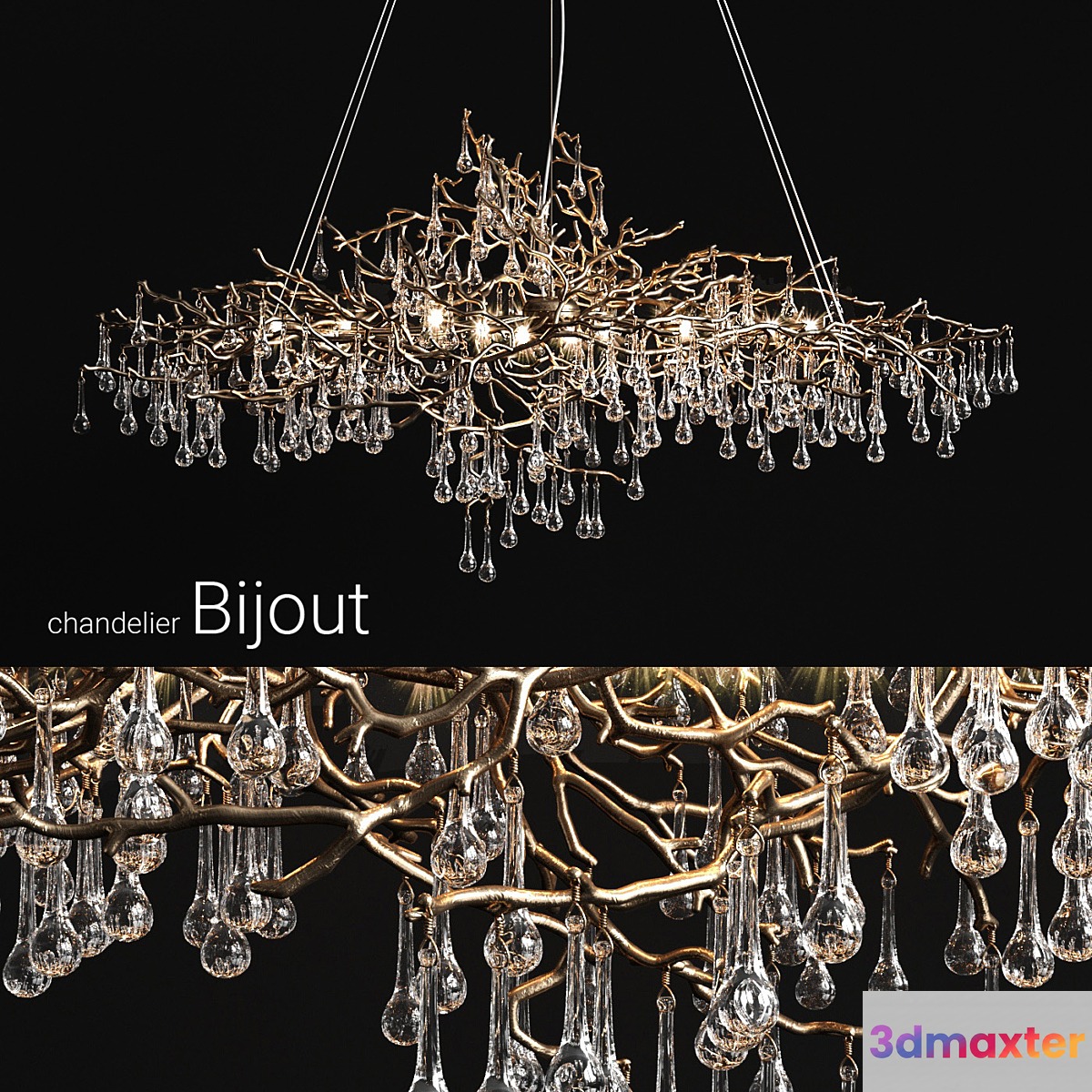 Chandelier serip bijout - No.4