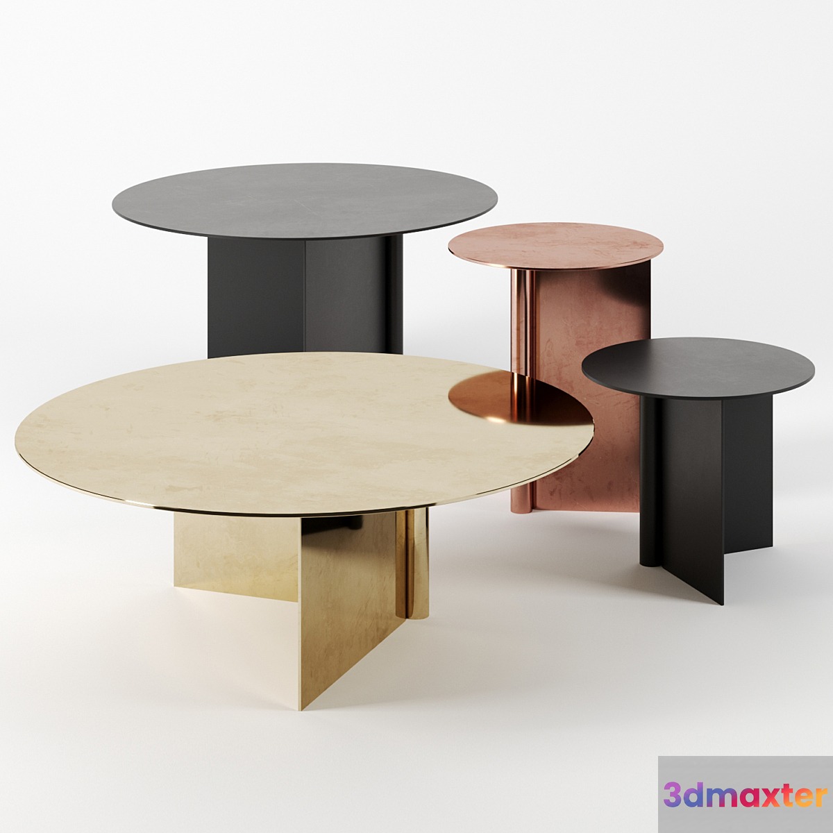 OS tables by Atelier de Troupe