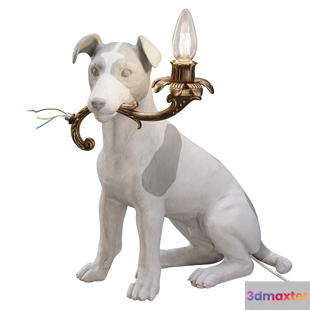 5 MINUTES ALONE ... (Dog lamp) 3D Max