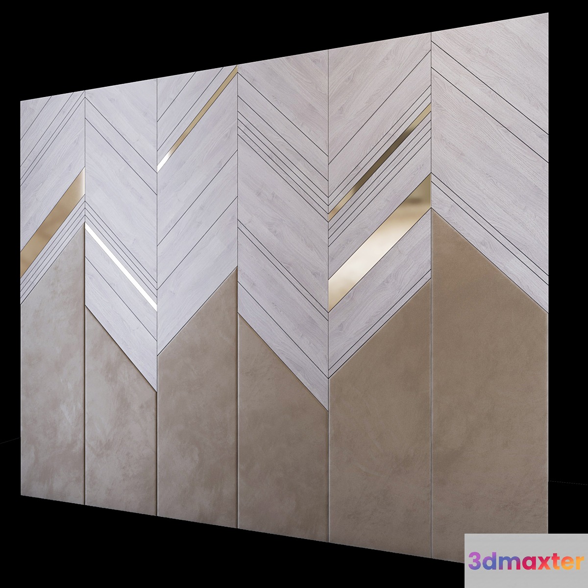 Decorative wall _ PN53 3D Max