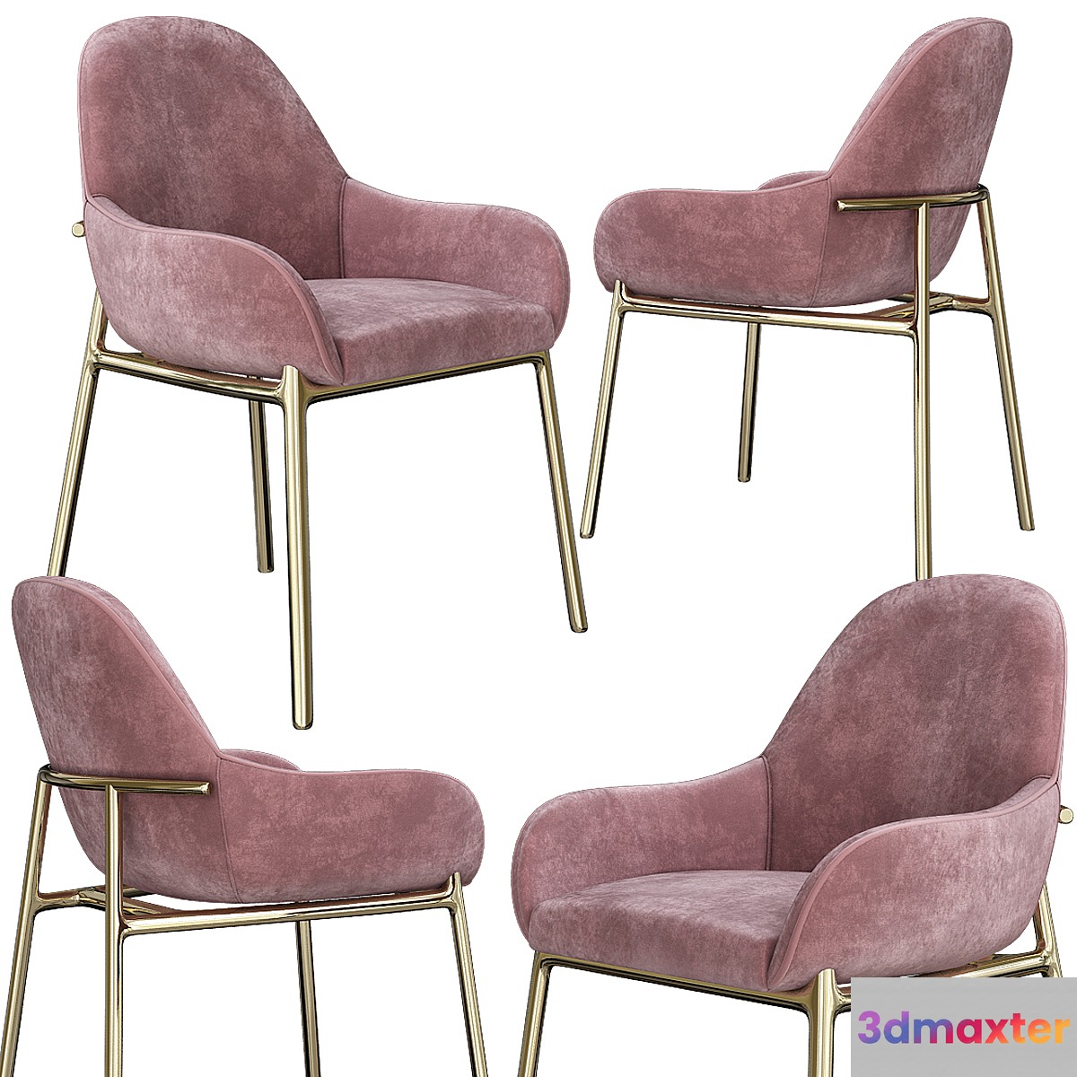 Felix chair with armrests