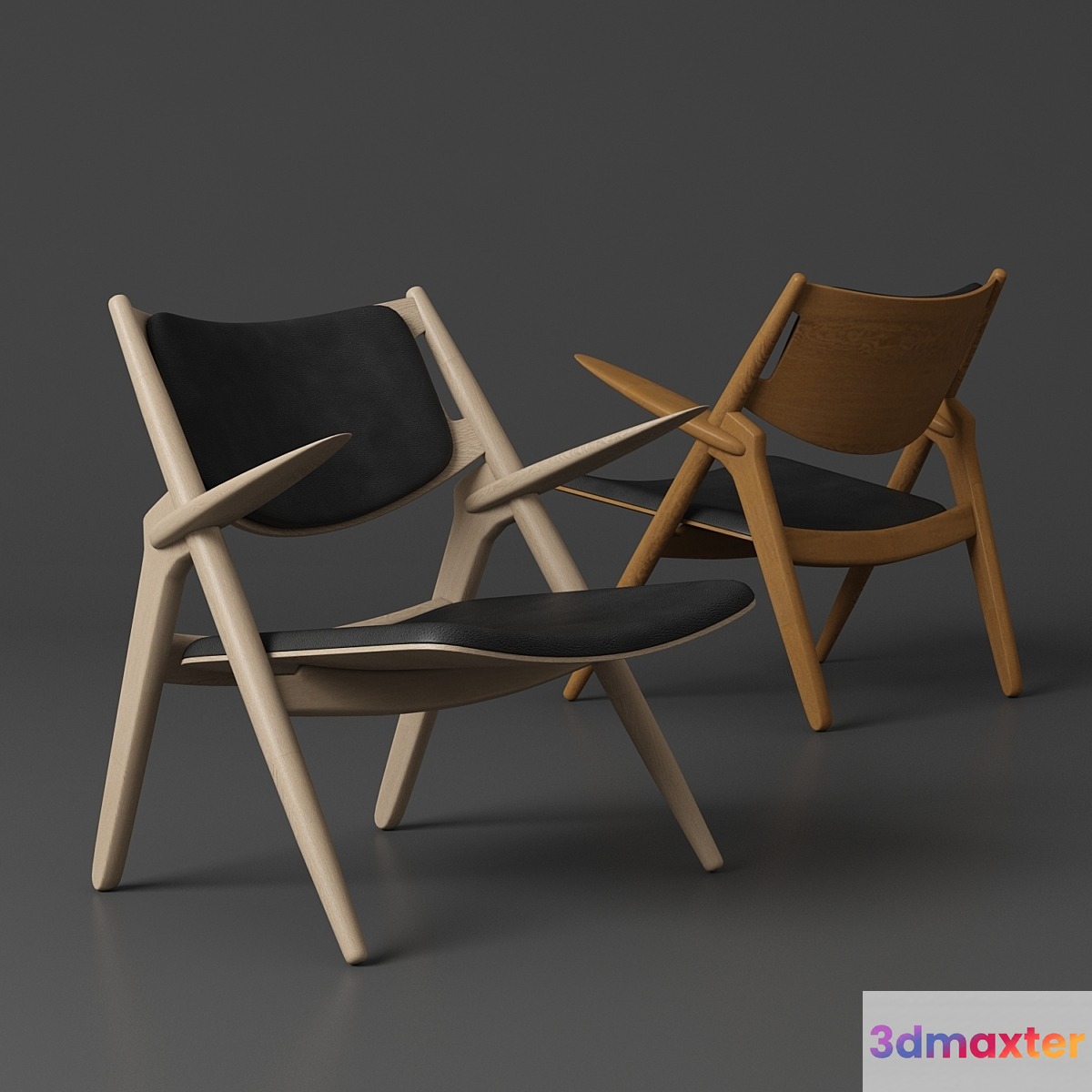 Carl Hansen CH28 Sawhorse Easy Chair