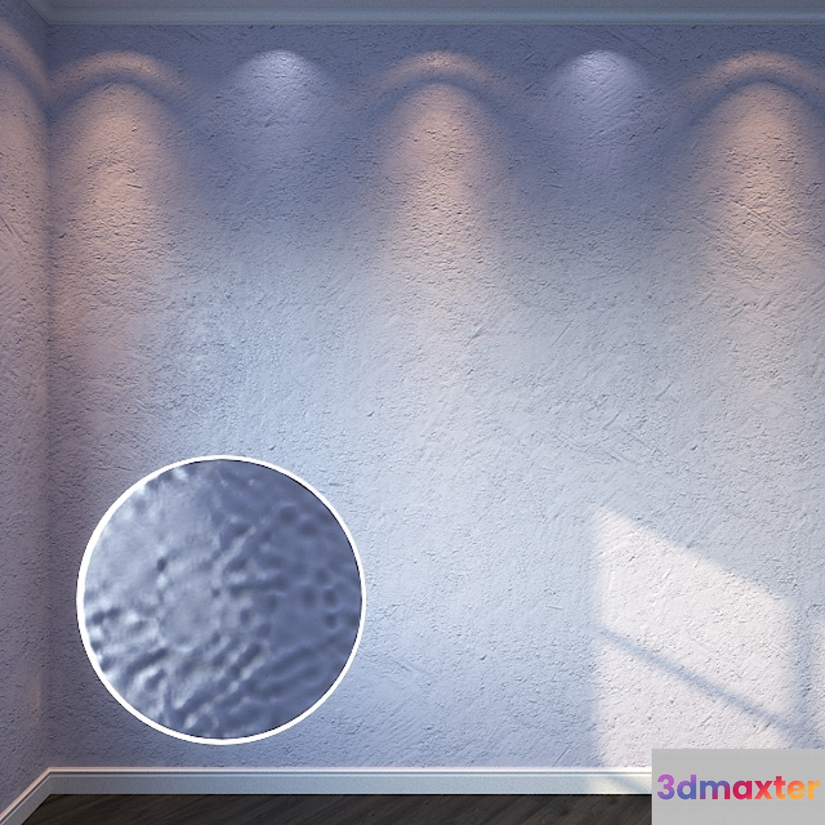 Decorative Stucco 138 - 8K Material 3D Max