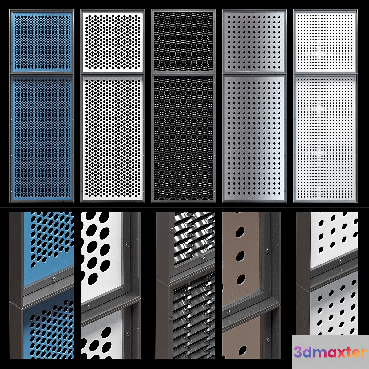 Decorative metal lattices - Circle