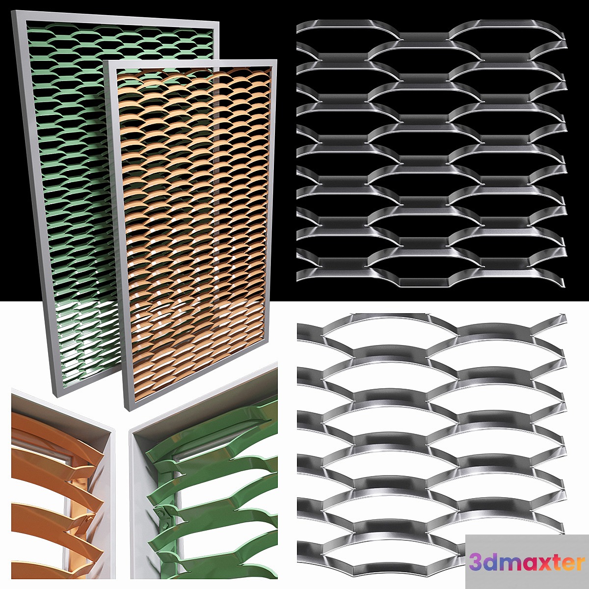 Expanded metal stainless (radial & arc)