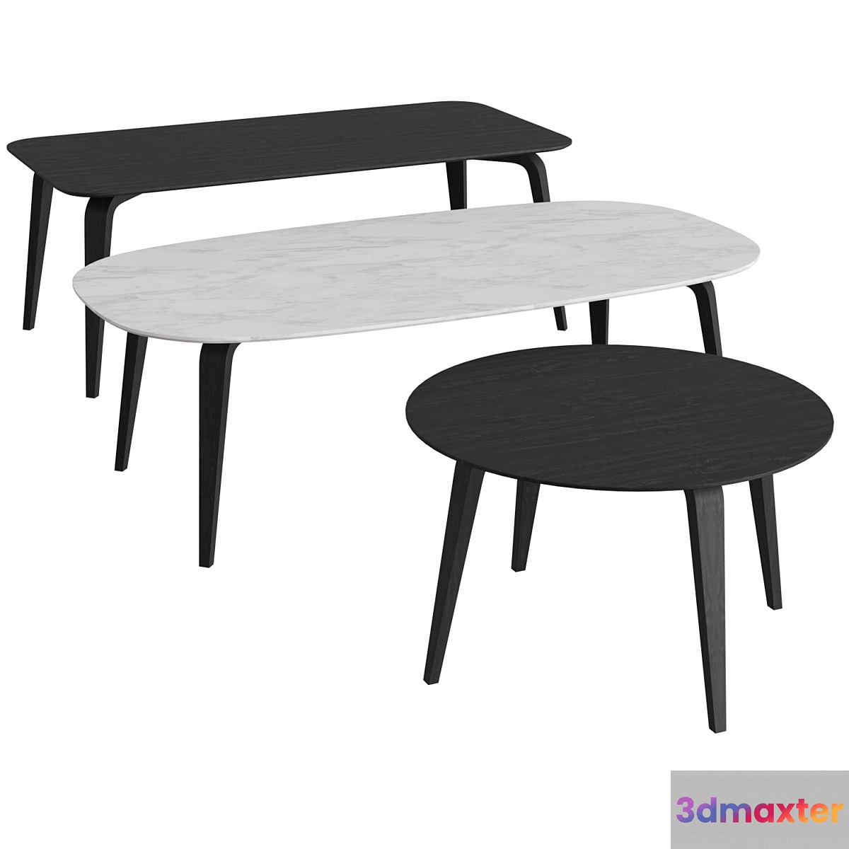 GUBI Dining Table Wood