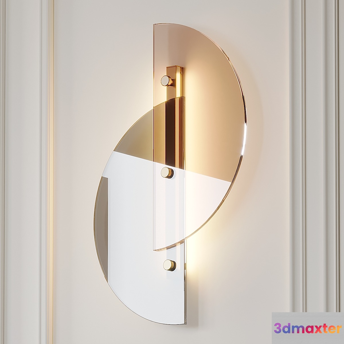PAPILLON Wall Sconce by Arflex 3D Max