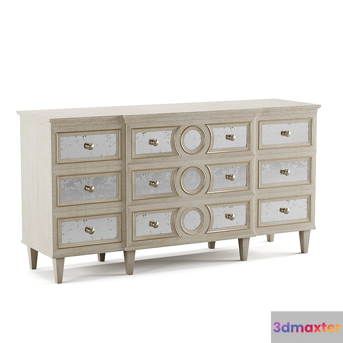 Allure dresser 3D Max
